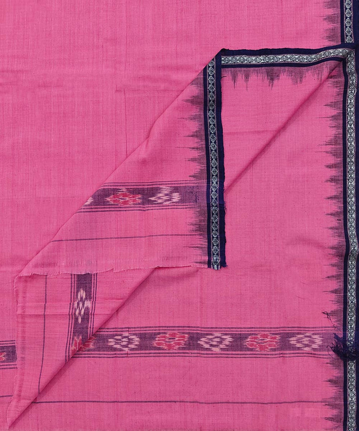 Pink  Handwoven Cotton Sambalpuri Towel