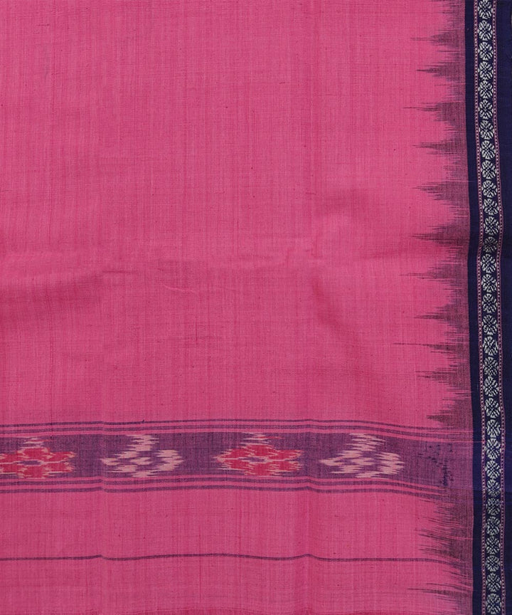Pink  Handwoven Cotton Sambalpuri Towel