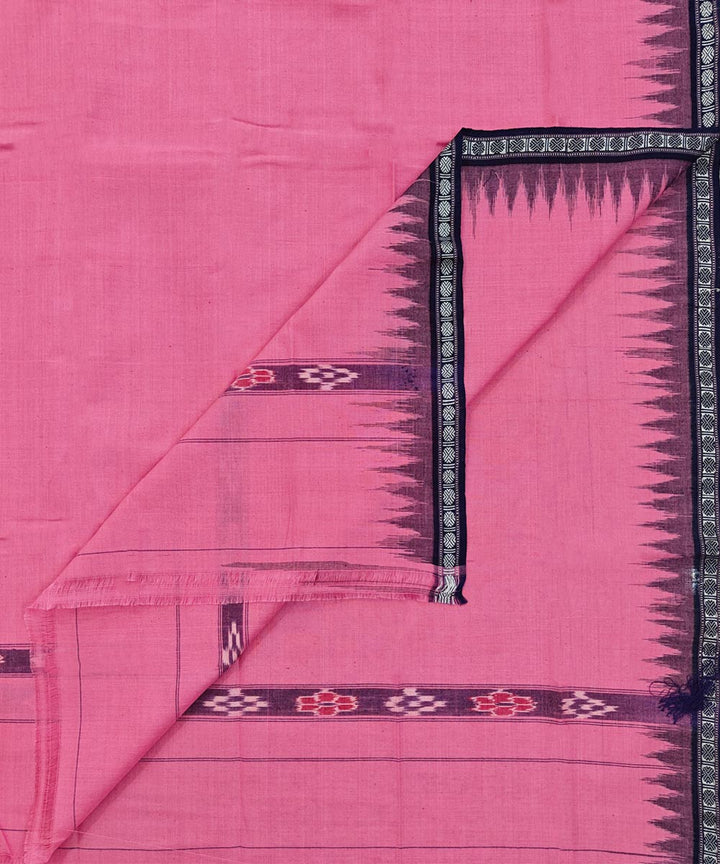 Pink  Handwoven Cotton Sambalpuri Towel