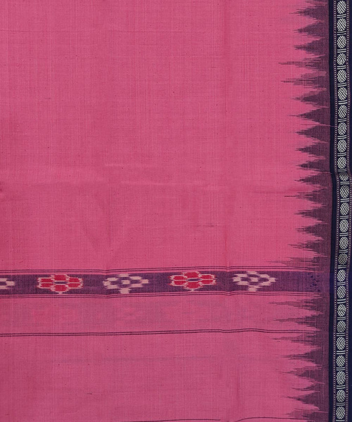 Pink  Handwoven Cotton Sambalpuri Towel