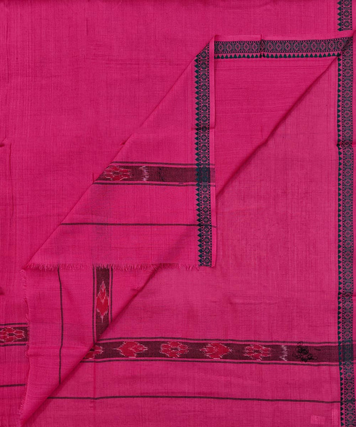 Pink  Handwoven Cotton Sambalpuri Towel