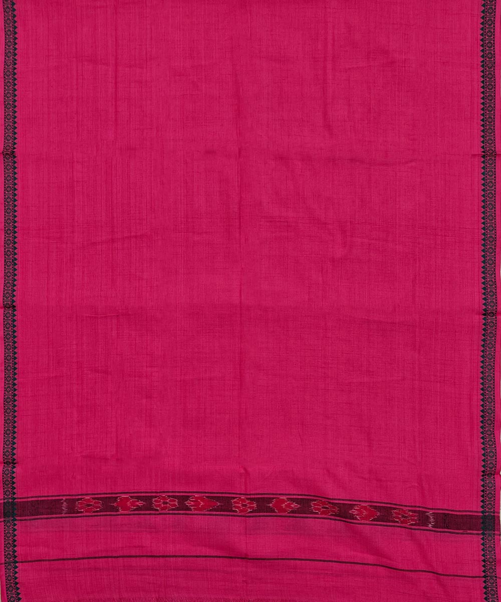 Pink  Handwoven Cotton Sambalpuri Towel