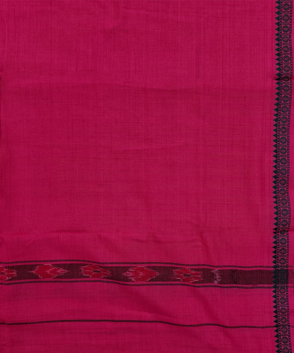 Pink  Handwoven Cotton Sambalpuri Towel
