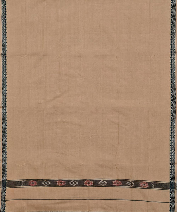 Beige  Handwoven Cotton Sambalpuri Towel