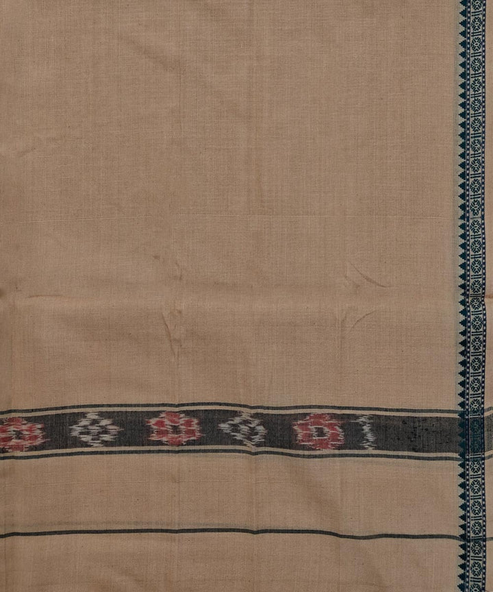 Beige  Handwoven Cotton Sambalpuri Towel