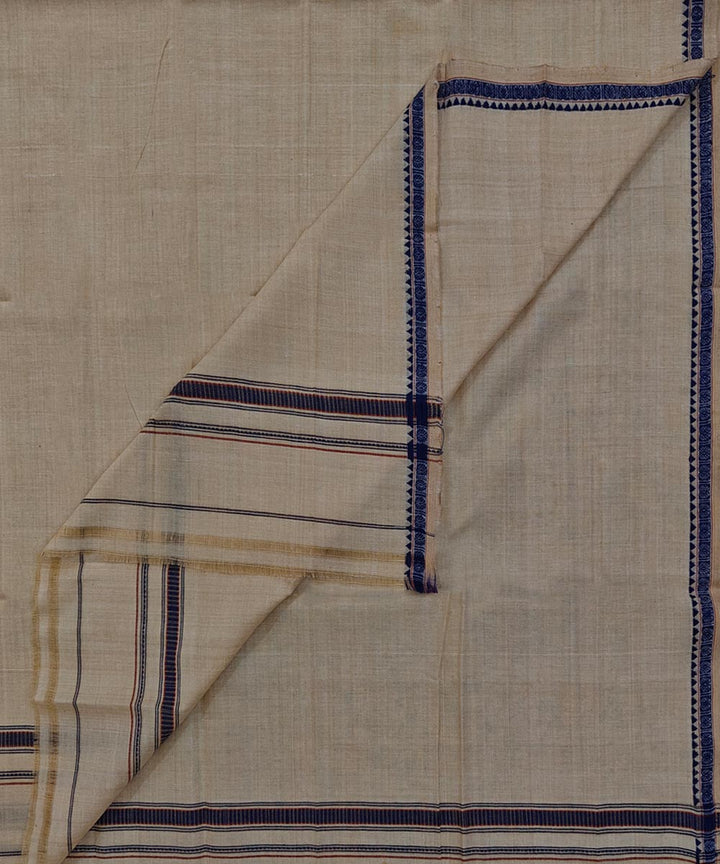 Beige  Handwoven Cotton Sambalpuri Towel