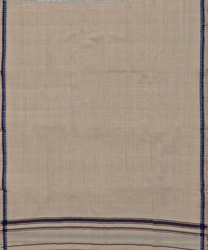 Beige  Handwoven Cotton Sambalpuri Towel