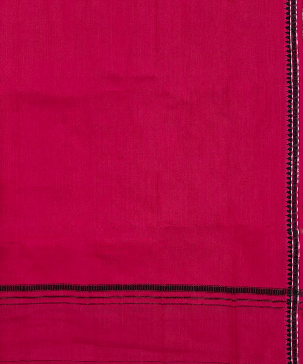 Pink  Handwoven Cotton Sambalpuri Towel