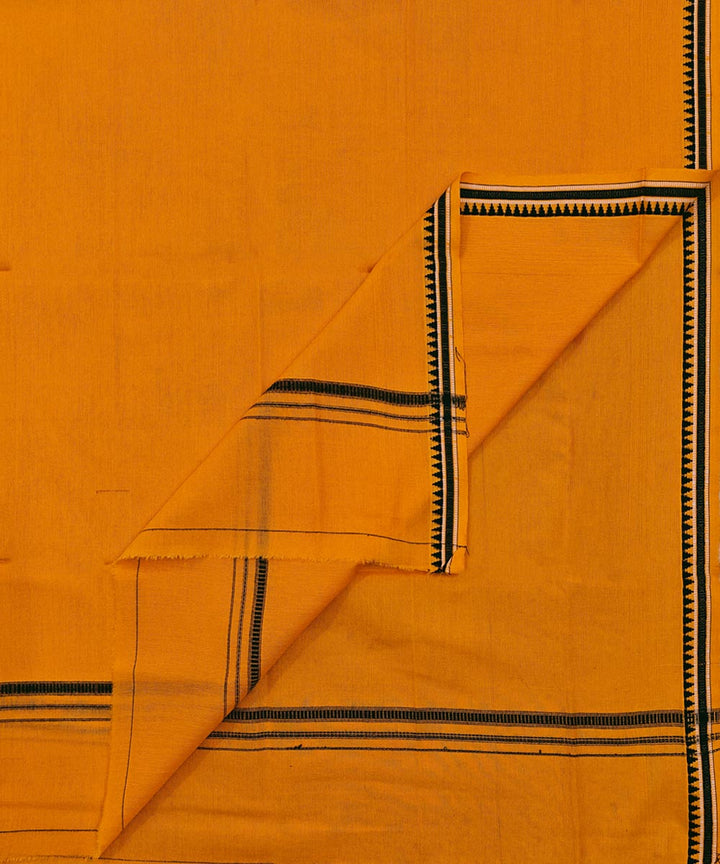Yellow  Handwoven Cotton Sambalpuri Towel