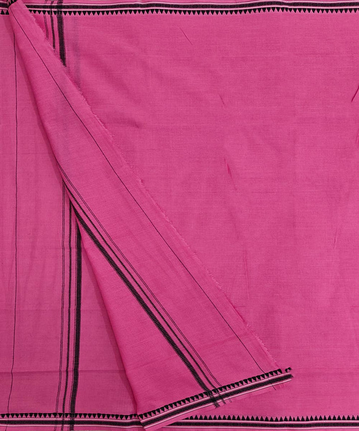 Pink  Handwoven Cotton Sambalpuri Towel