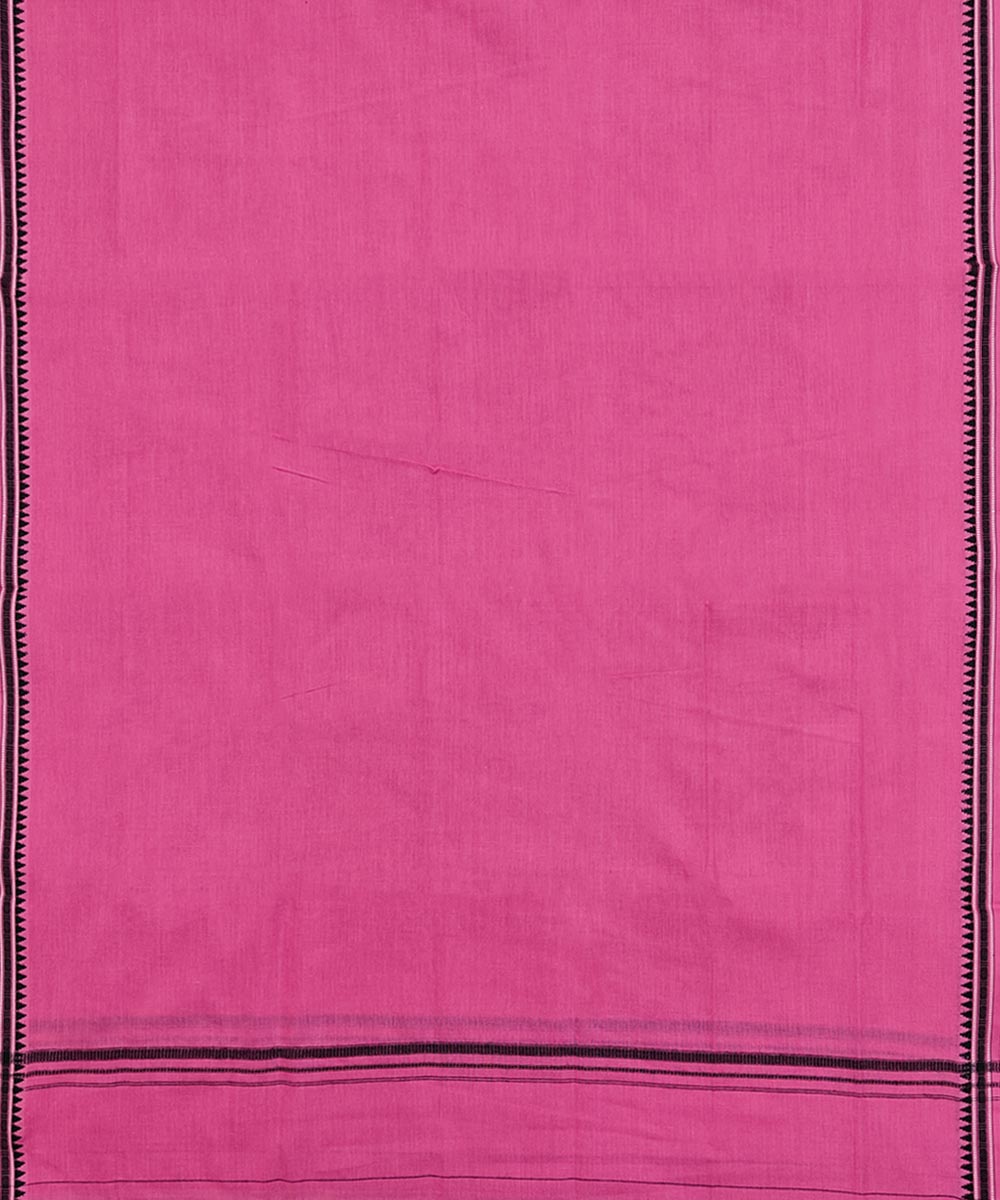 Pink  Handwoven Cotton Sambalpuri Towel