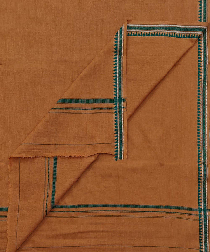 Brown  Handwoven Cotton Sambalpuri Towel