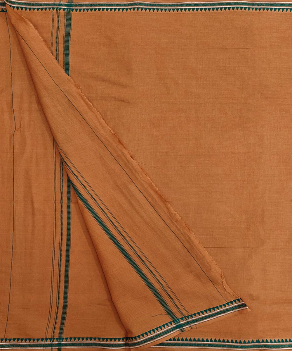 Brown  Handwoven Cotton Sambalpuri Towel