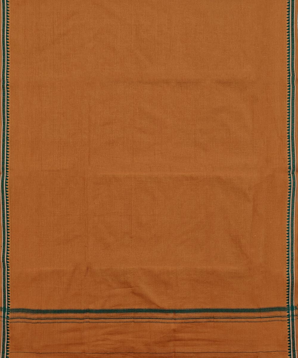 Brown  Handwoven Cotton Sambalpuri Towel