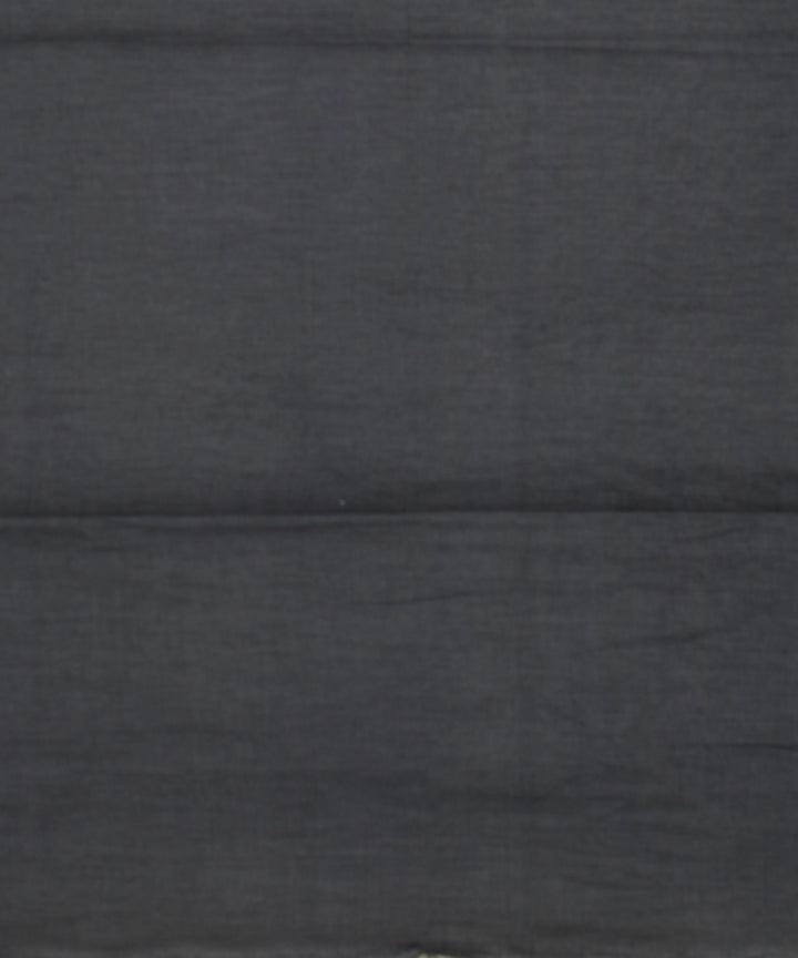 Grey muti color buti handwoven jamdani cotton saree