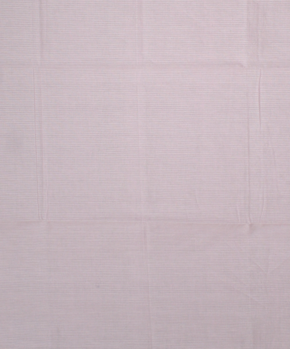 Pink blue handwoven cotton jamdani saree