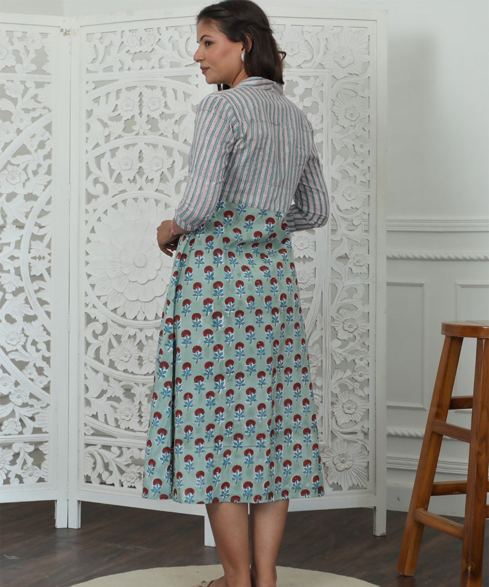 Florenza Azofree Handblock Printed Pure Cotton Dress