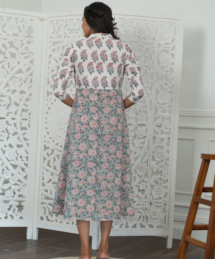 Petalina Azofree Handblock Printed Pure Cotton Dress