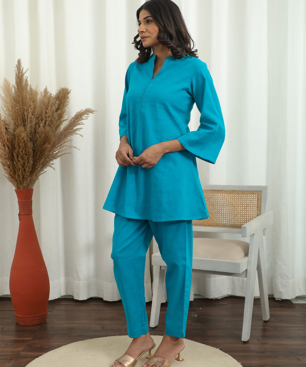 Oceanic Chic Cotton Co-ord Set