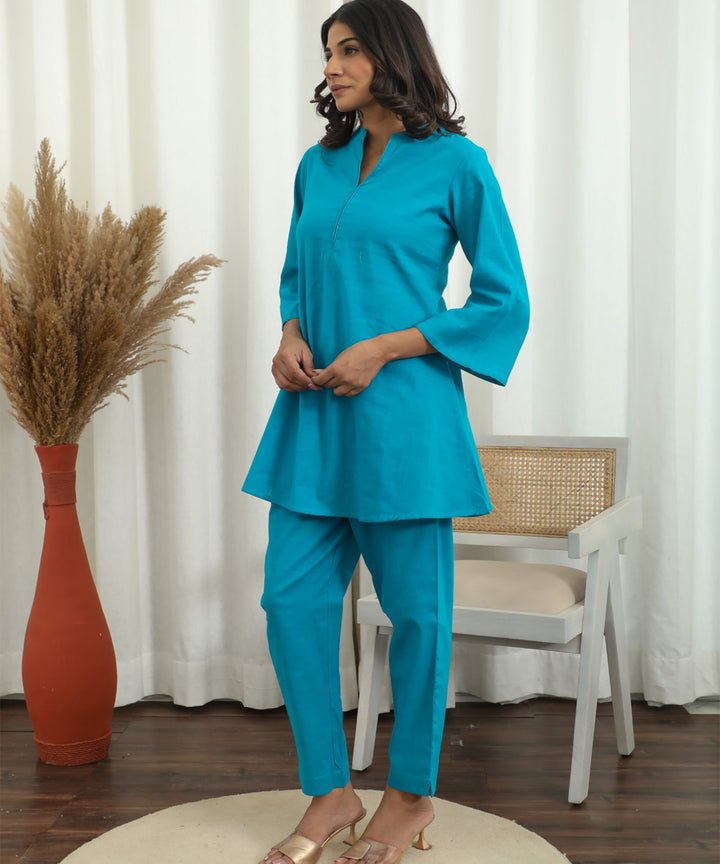 Oceanic Chic Cotton Co-ord Set