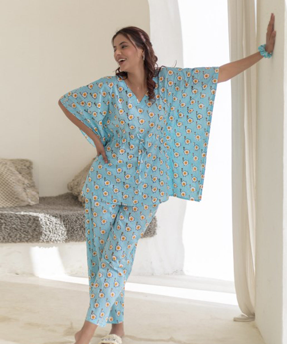 Omellete dreams cotton kaftan set