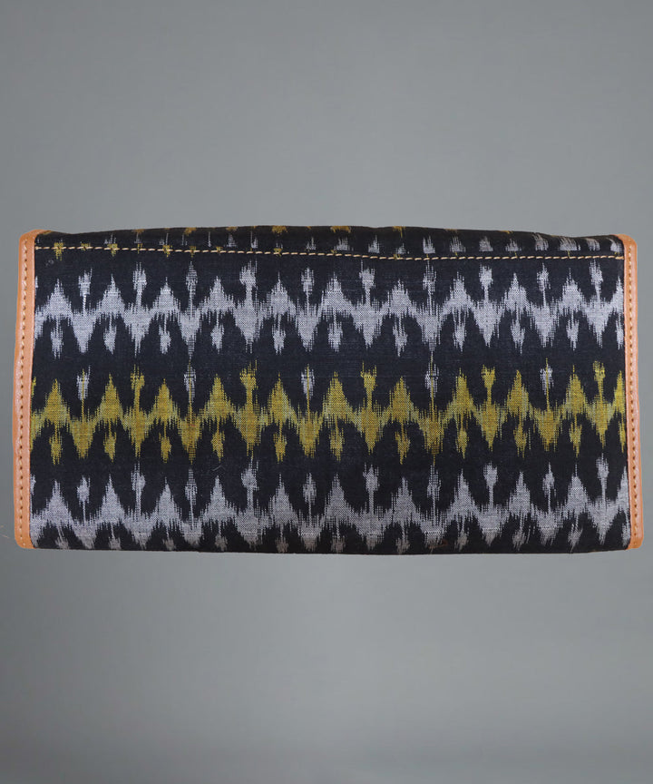 Black Multi colour Handmade Cotton Purse