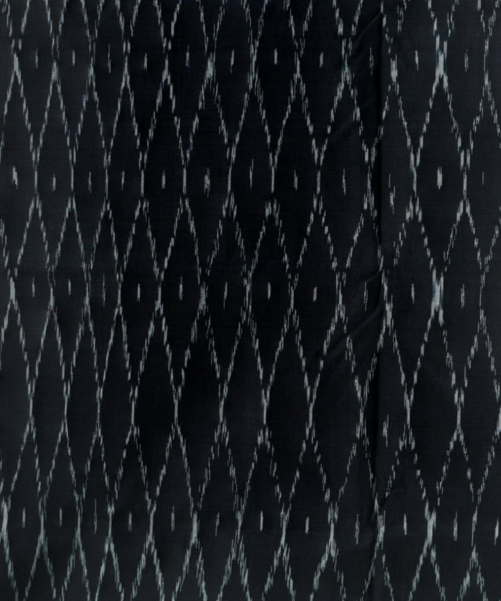 White black silk handloom sambalpuri saree