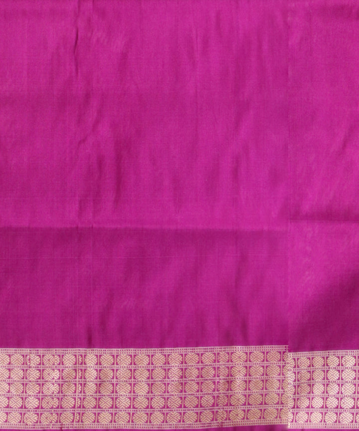 Purple silk handloom sambalpuri saree
