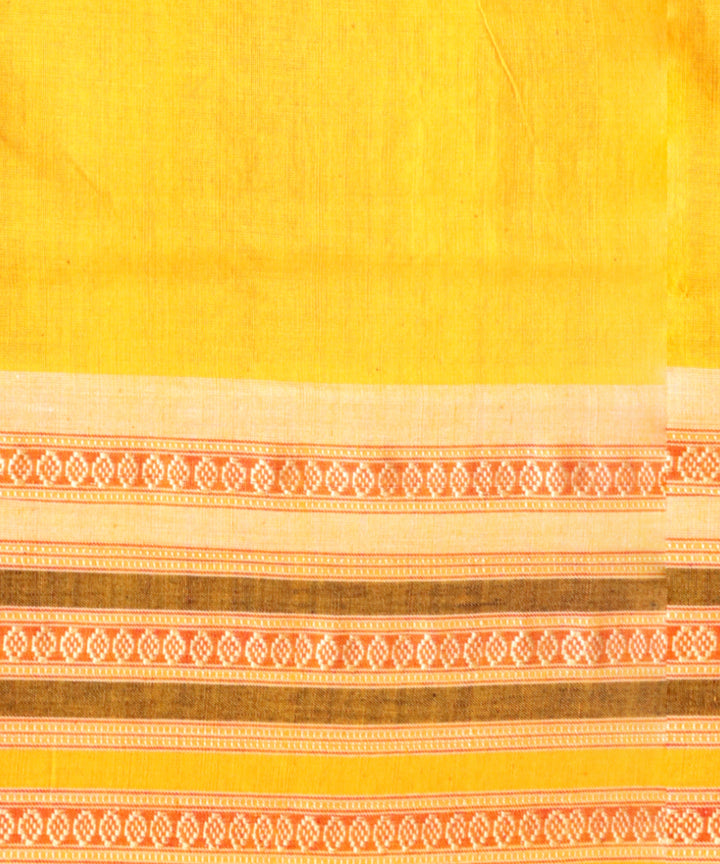 Cyan blue multicolour cotton handloom sonepur saree