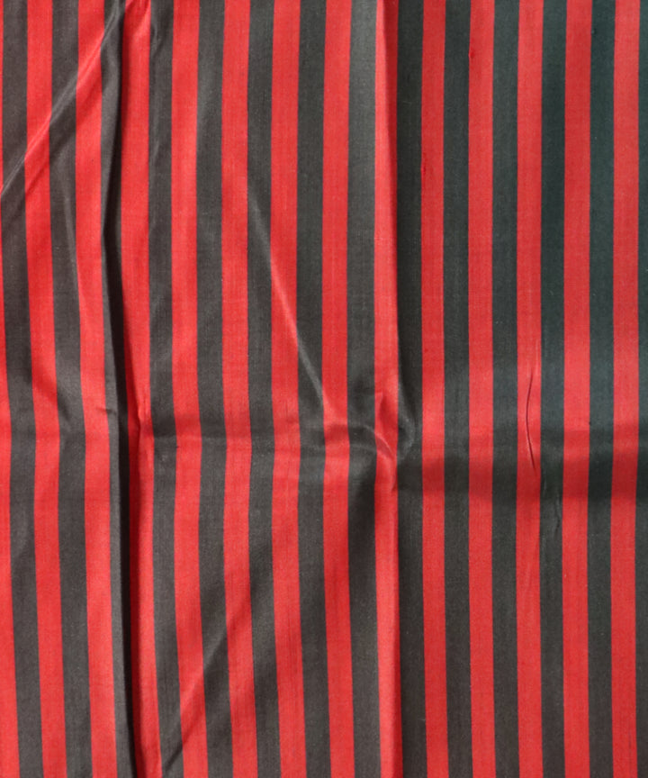 Maroon black silk handloom nuapatna saree