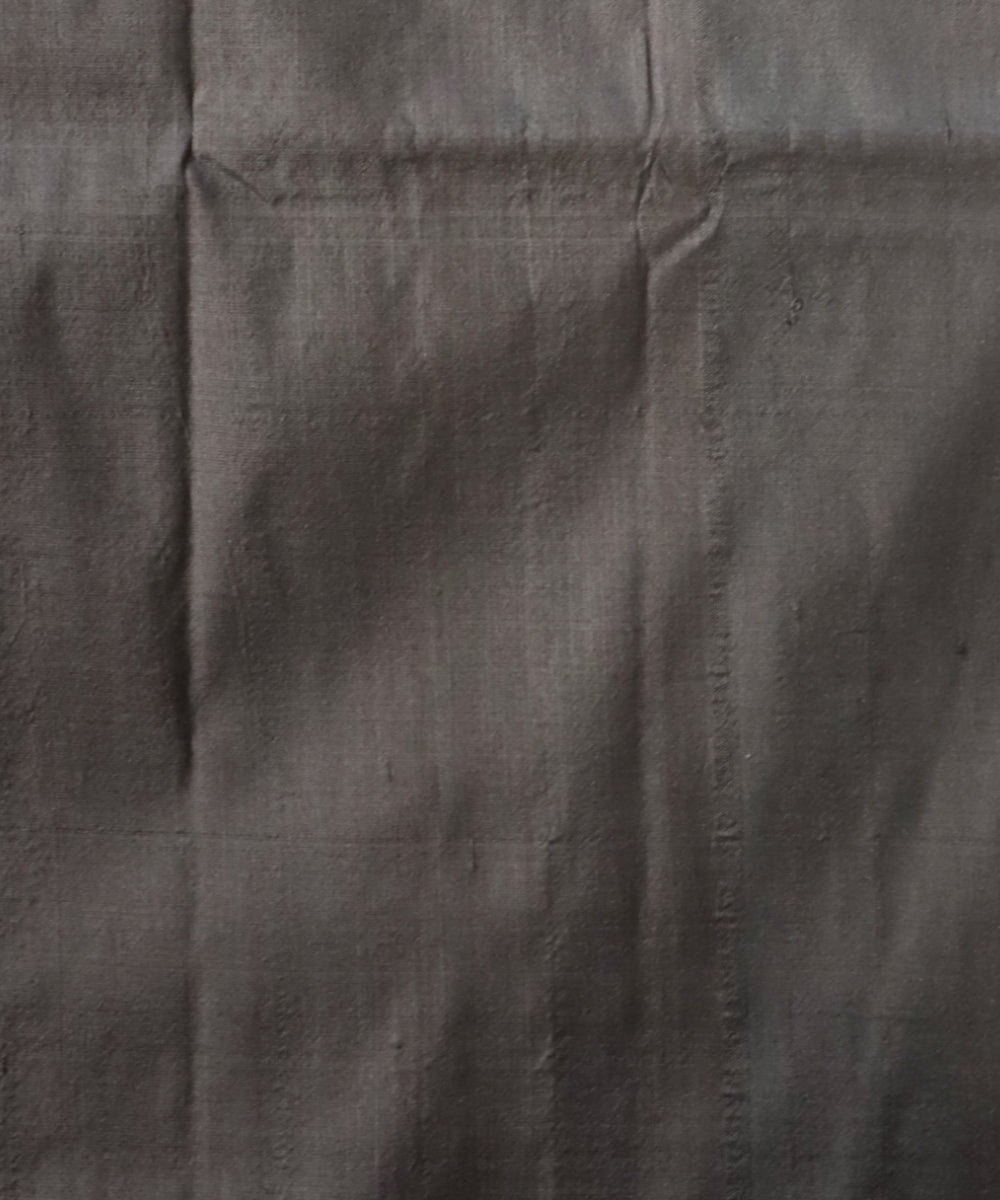 Multicolor black handloom khandua silk saree