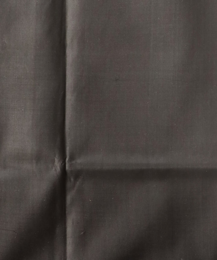 Black khandua silk handloom saree