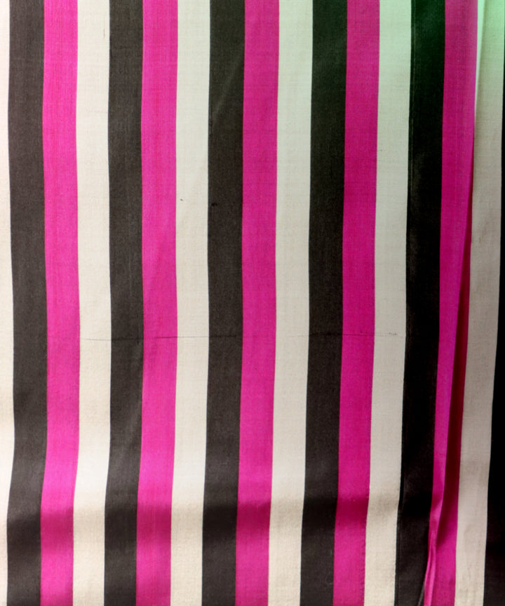 Grey black silk handloom khandua saree