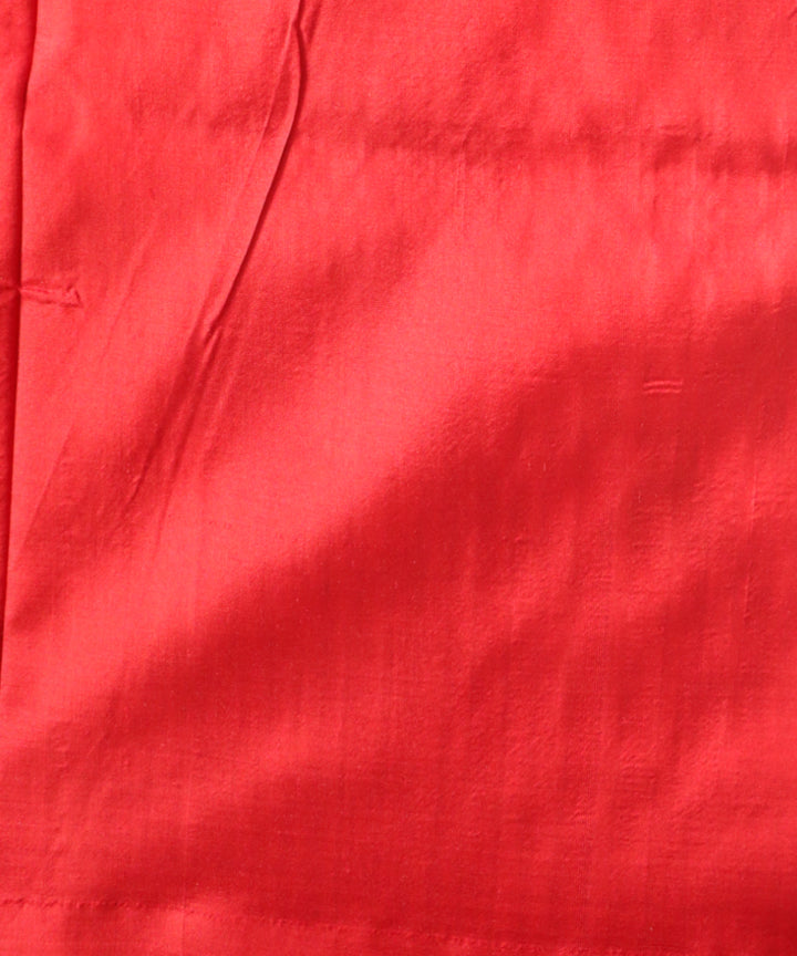 Pink dark red silk handloom khandua saree