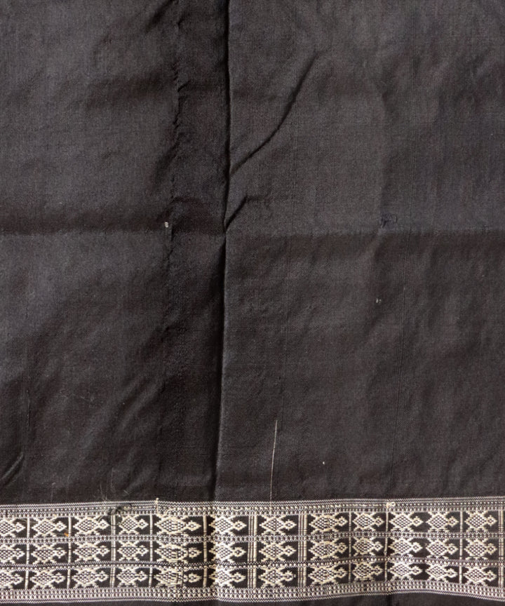 Byzantium black dolabedi silk handloom bomkai saree