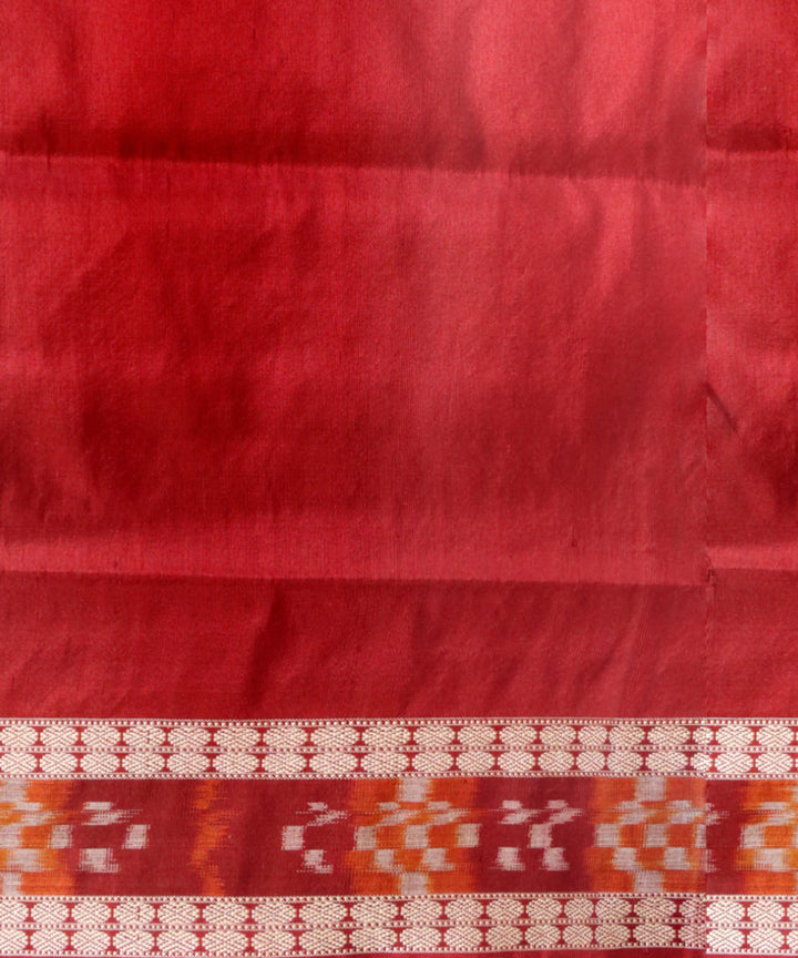 Purple coffee silk handloom sambalpuri saree