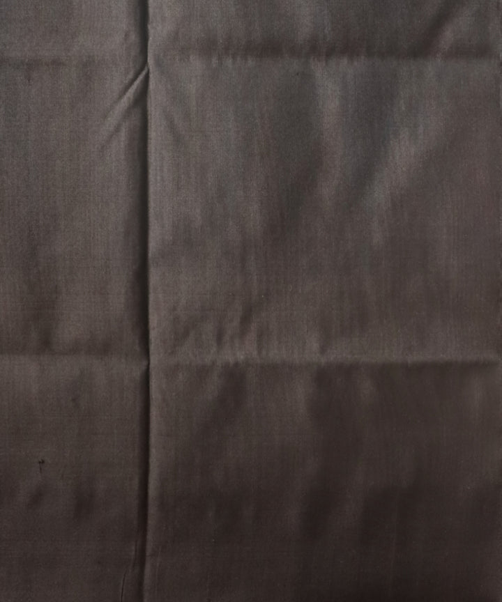 Multicolor black silk handloom bomkai saree