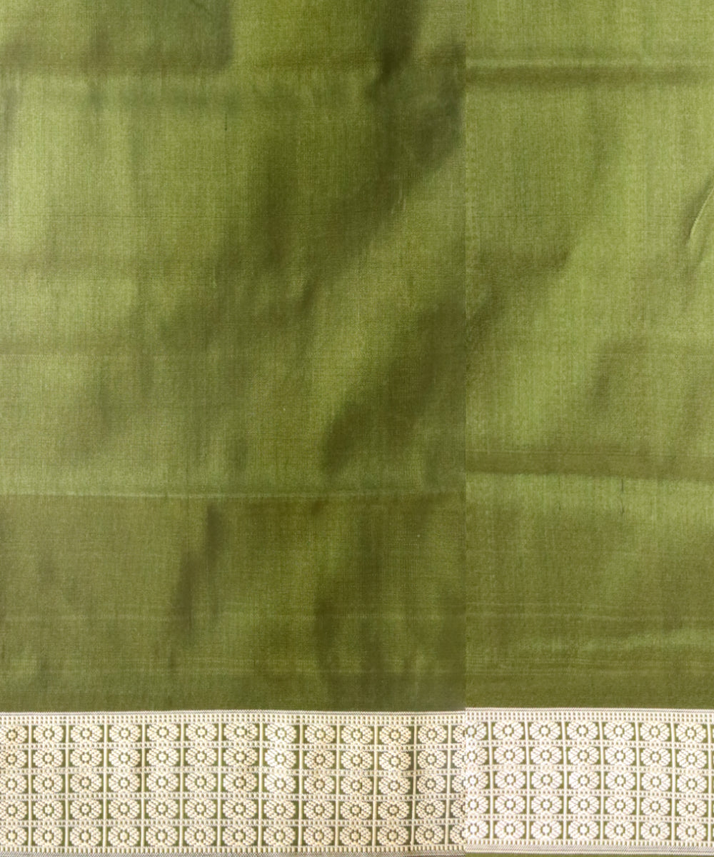 Peach deep spring bud silk handloom sambalpuri saree