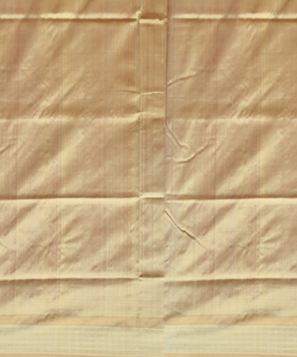 Pink feldspar silk handloom bomkai saree