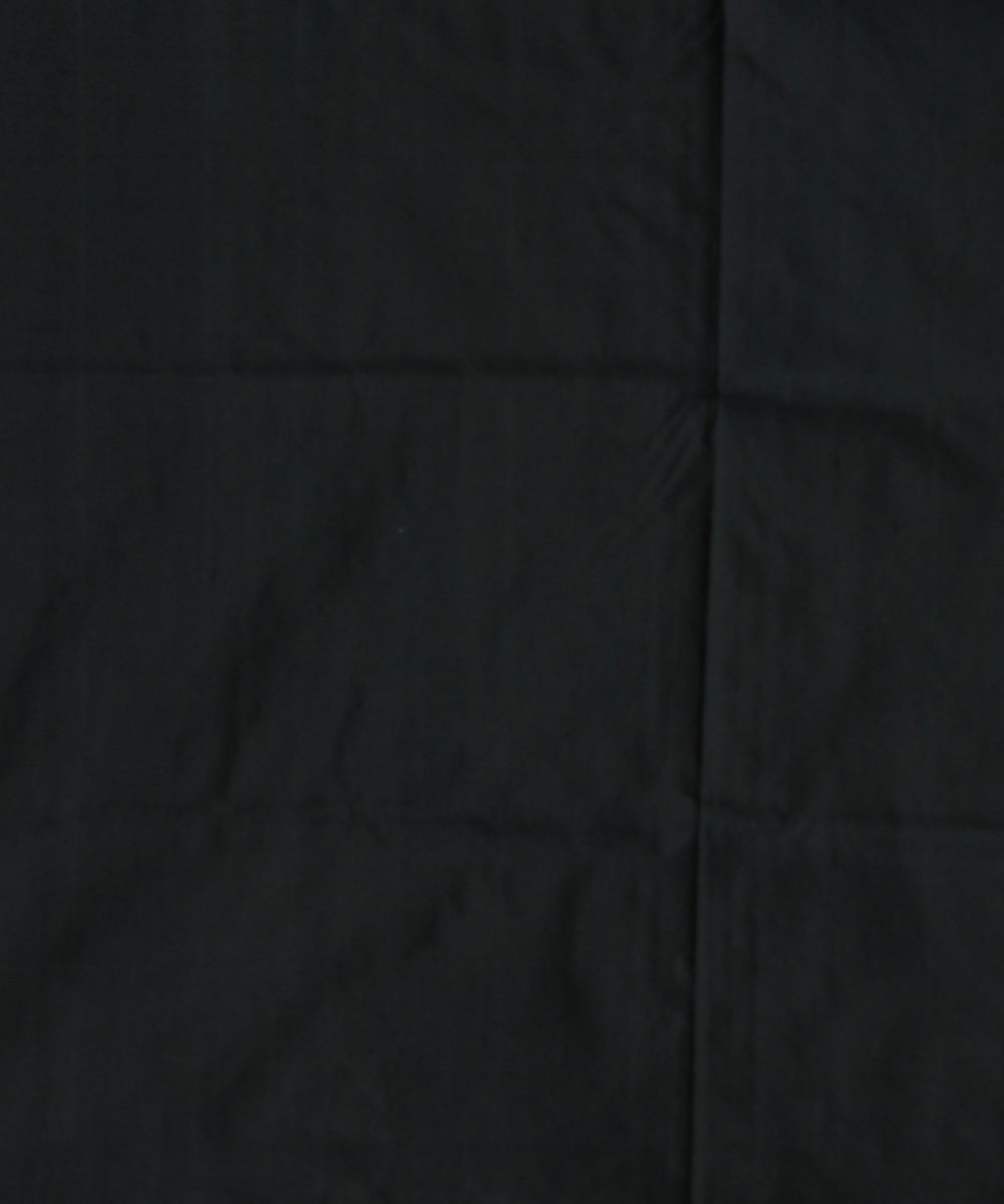 Red black silk handloom bomkai saree