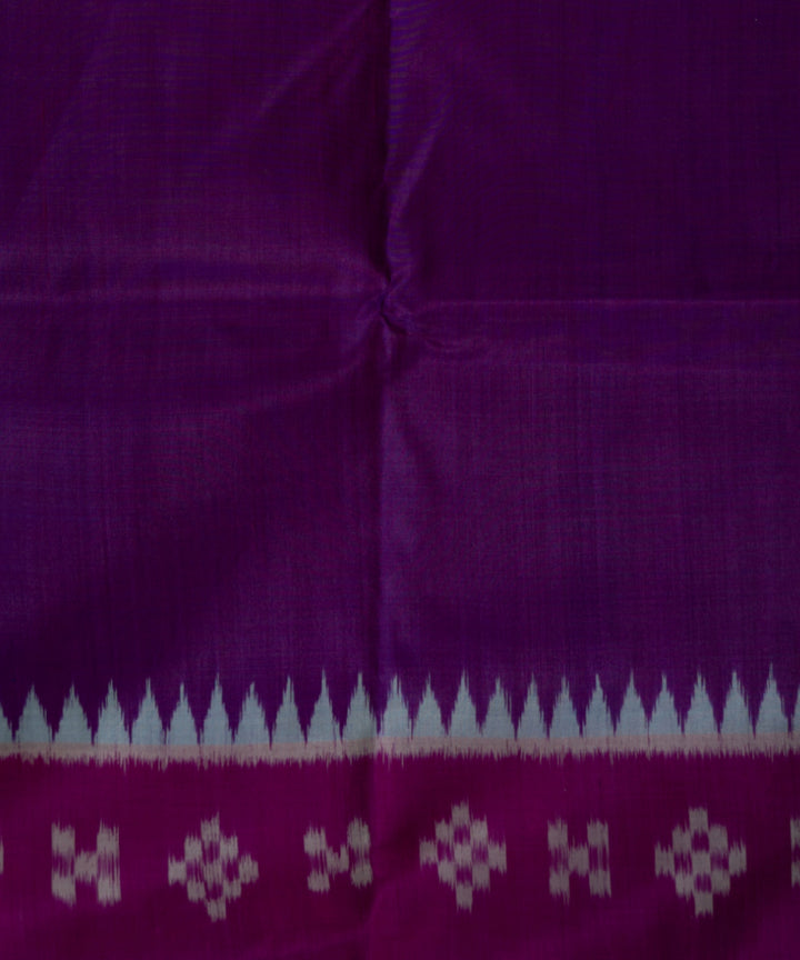 Multicolor byzantine silk handloom khandua saree