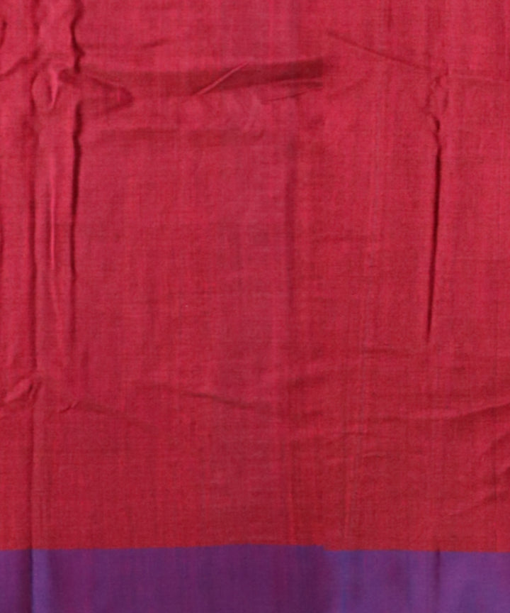 Brown ink blue cotton handloom sonepur saree