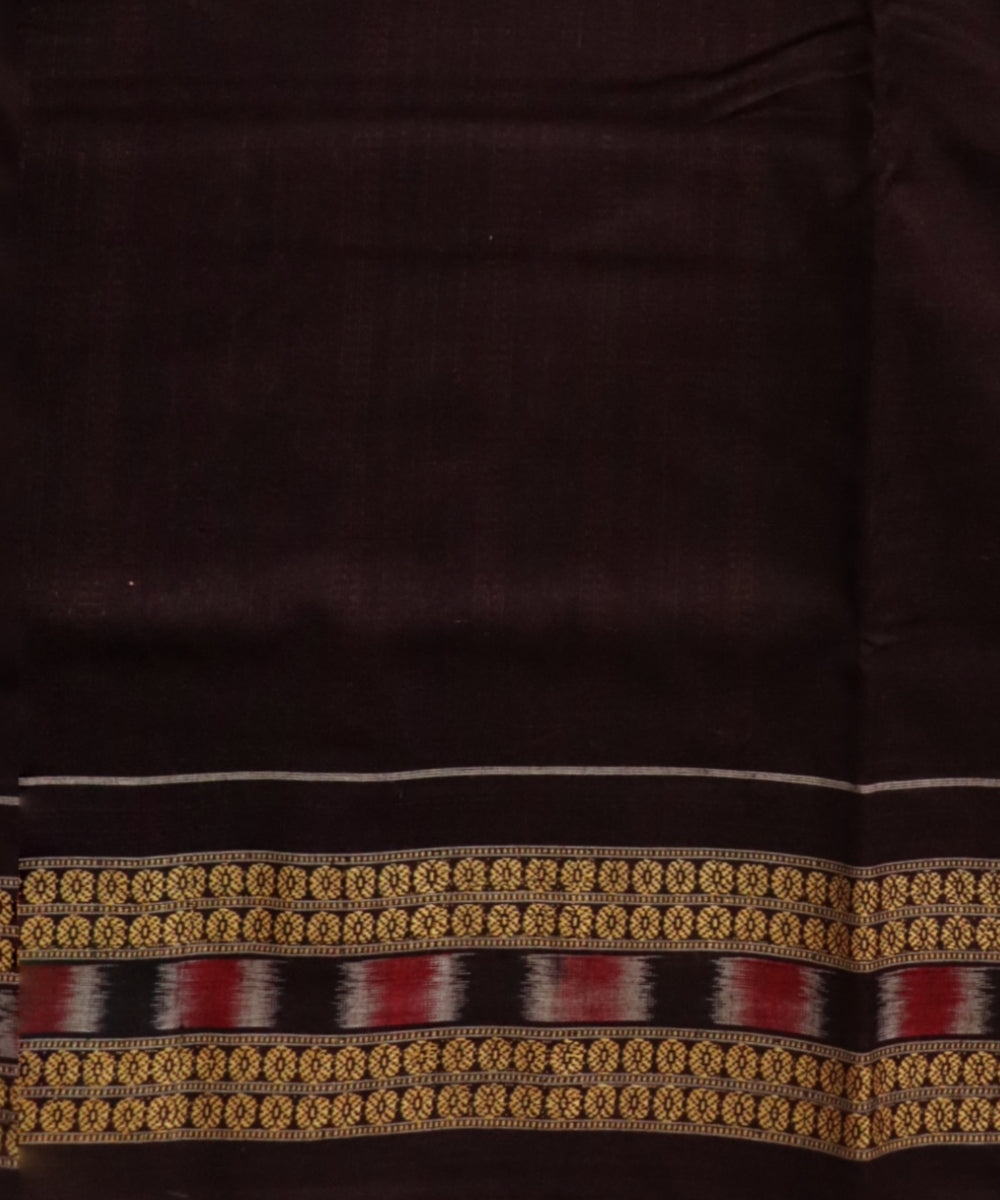 Multicolor bulgarian rose cotton handloom sambalpuri saree