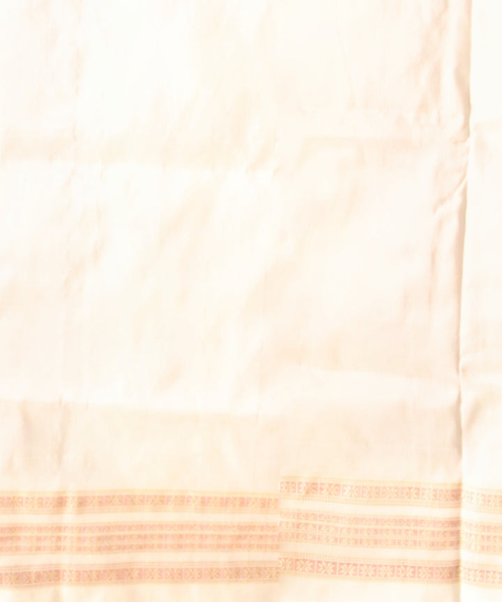 Multicolor Cream Silk Handloom Sambalpuri Saree