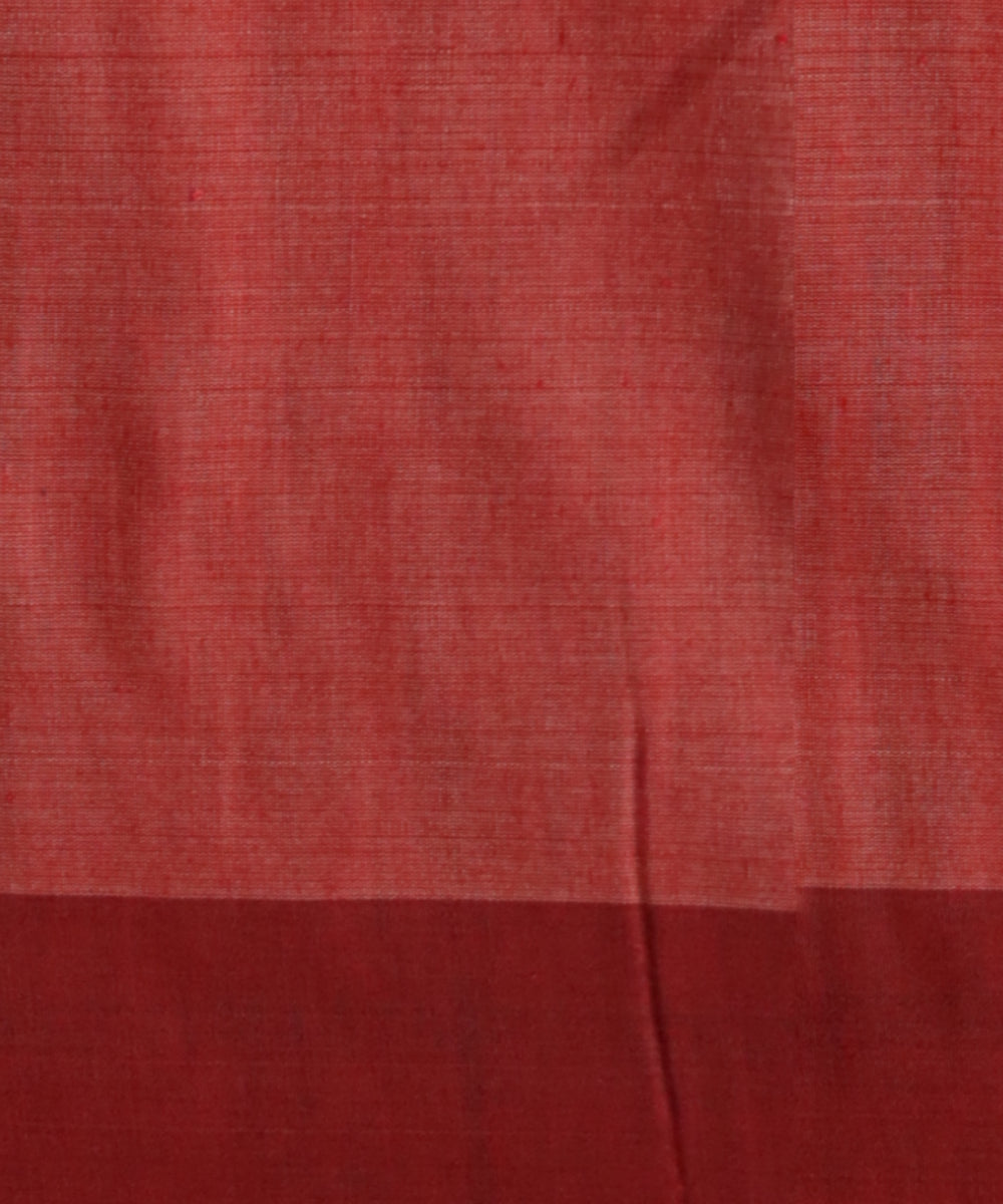 Beige brick road silk handloom sambalpuri saree