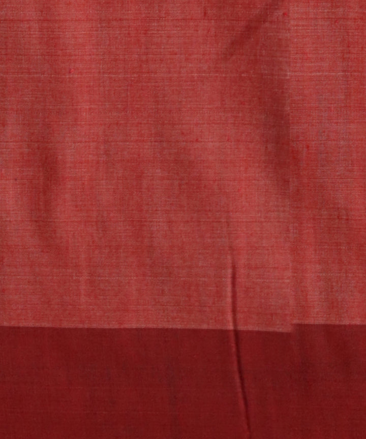 Beige brick road silk handloom sambalpuri saree
