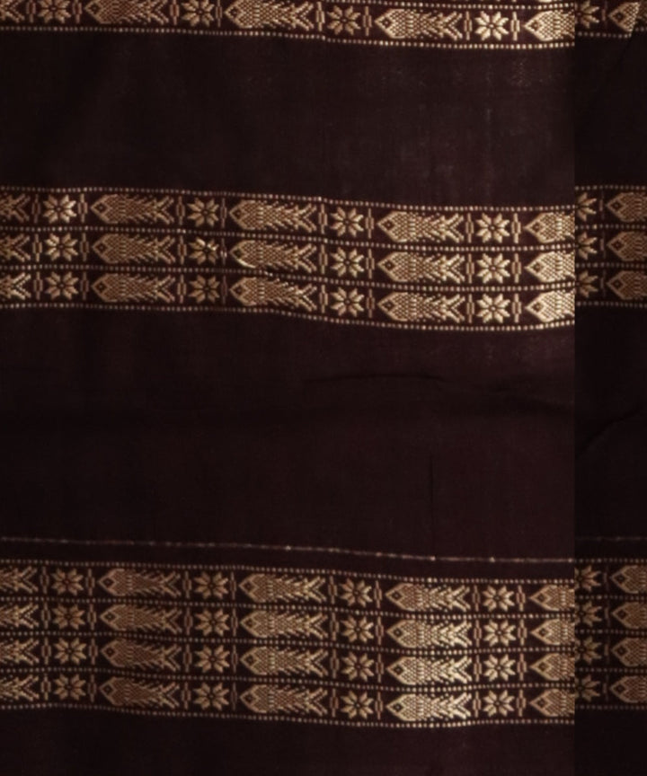 Pink multi colour cotton handloom sambalpuri saree