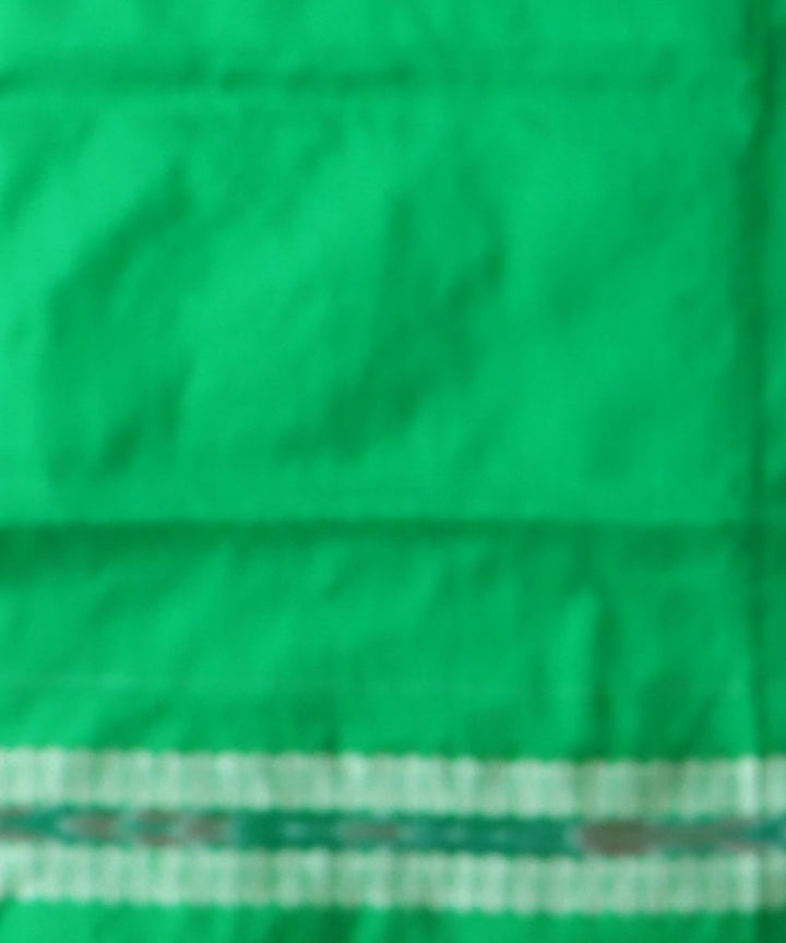 Lavender dark pastel green silk handloom sambalpuri saree