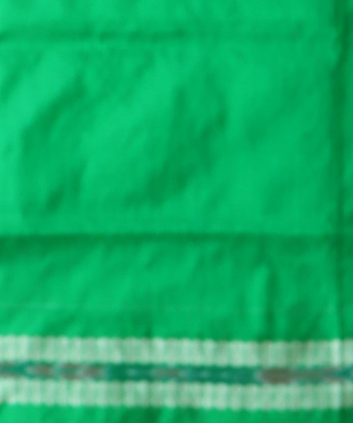 Lavender dark pastel green silk handloom sambalpuri saree