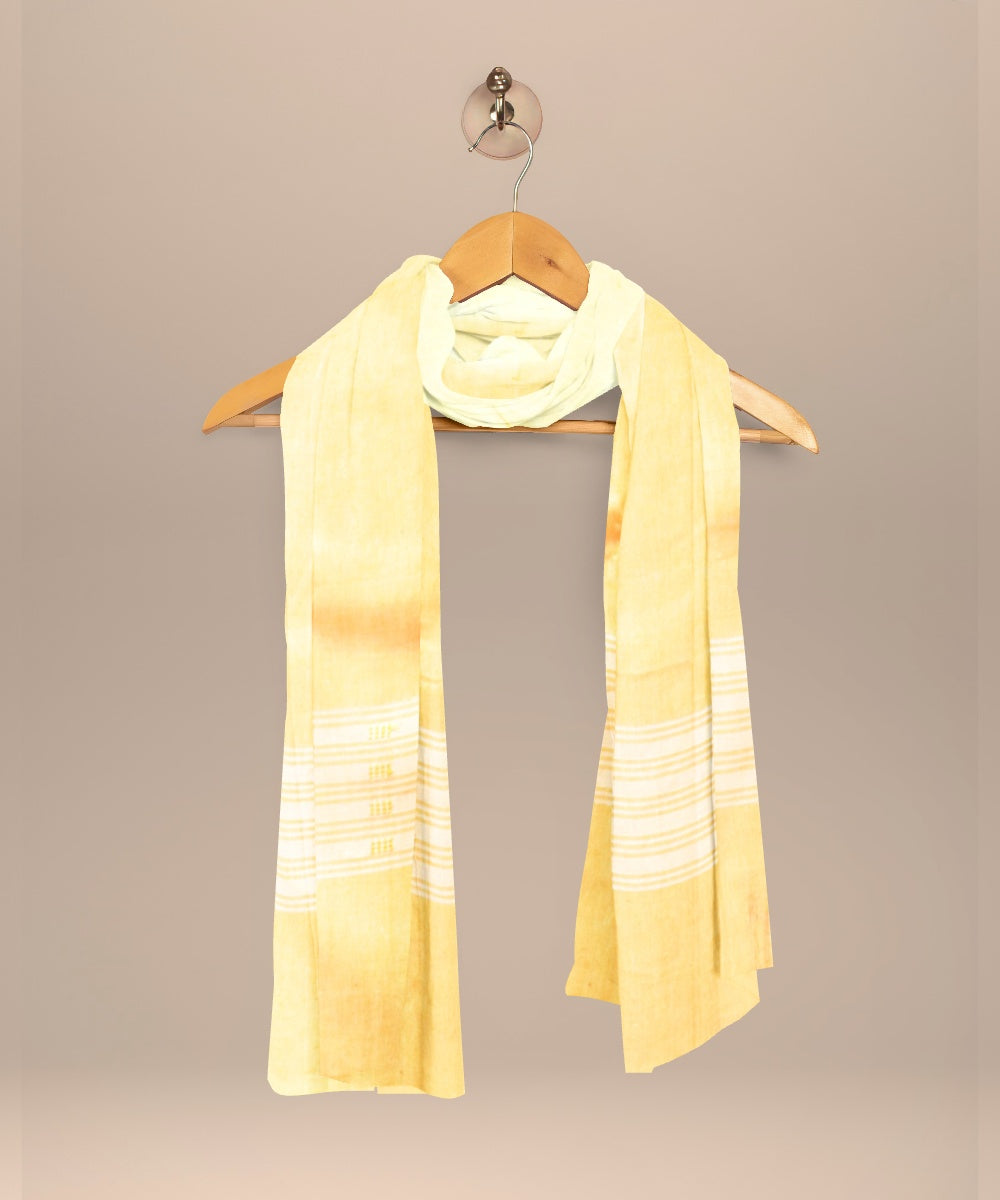 Brown deep champagne handloom cotton sonepur dress material